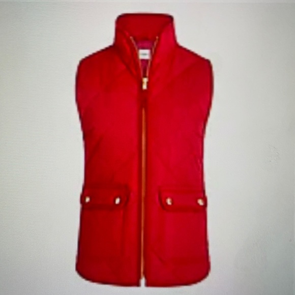 NWT Women’s J.Crew Puffer Vest with Snap Pockets - Size: X-Small - Picture 2 of 11